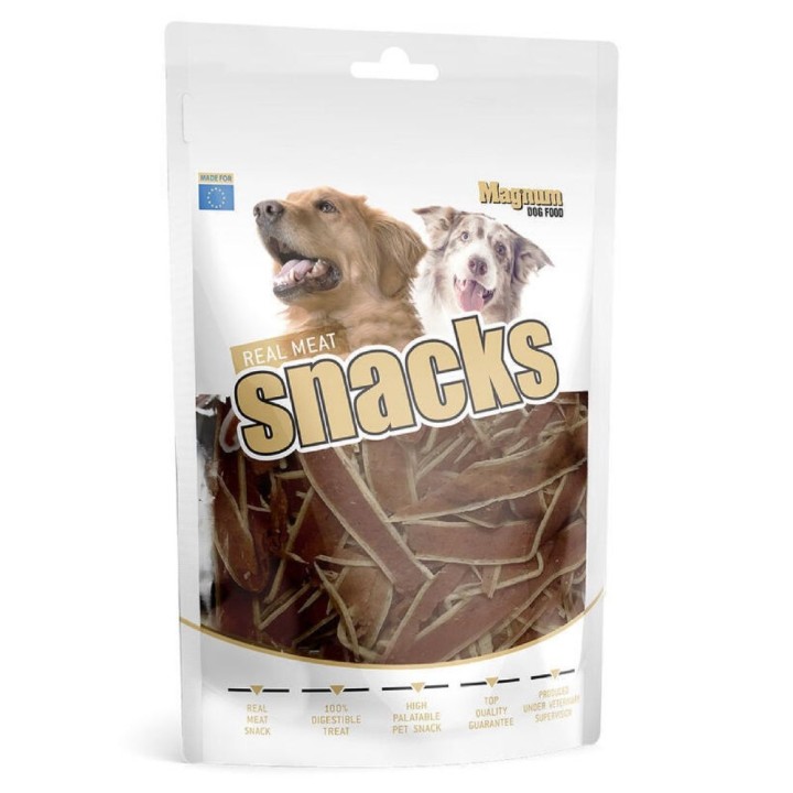 Magnum Snacks Duck and Cod Chips 250g dog